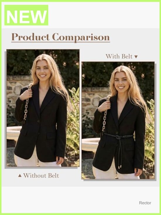 Faux Leather Braided Rope Belt Adjustable Waist Wrap Boho Belt main image 5